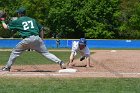 Baseball vs Babson  Wheaton College Baseball vs Babson during Championship game of the NEWMAC Championship hosted by Wheaton. - (Photo by Keith Nordstrom) : Wheaton, baseball, NEWMAC